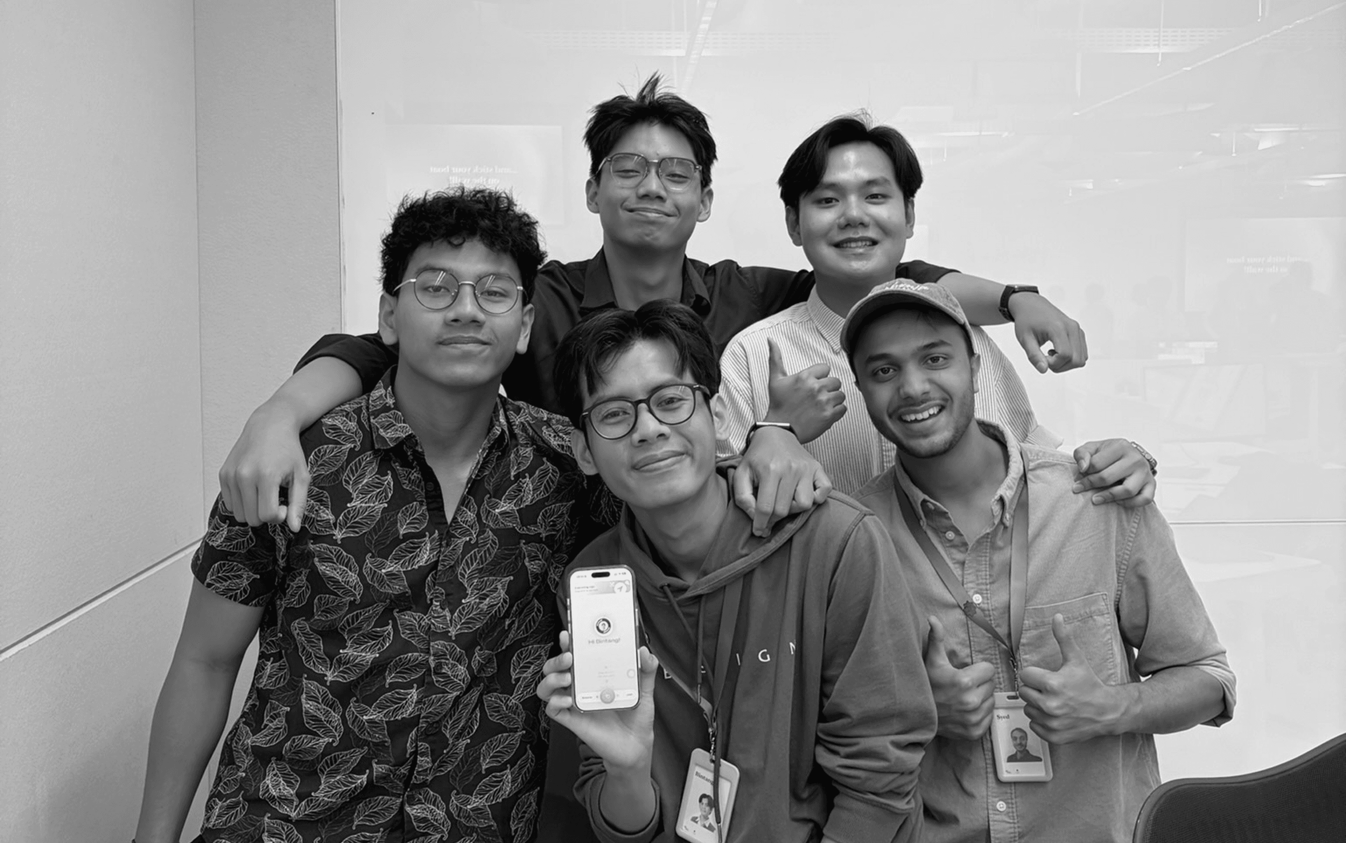 The Ex-boyfriends team together at the Apple Developer Academy Bali